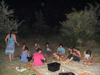 Repas sur l'herbe