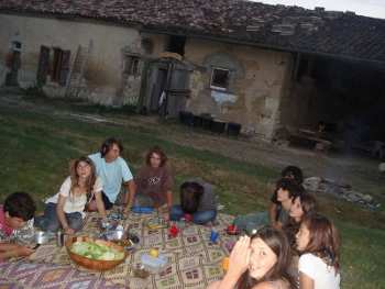 Repas sur l'herbe