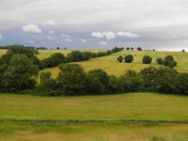 paysage autour de la ferme 